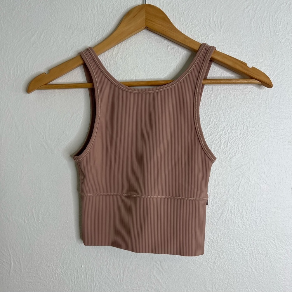 lululemon athletica Ribbed Tank Top in Dusty Rose